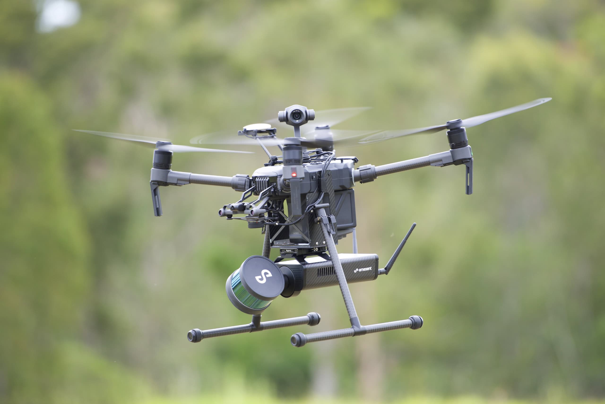 Emesent's Hovermap technology can be mounted on a drone or a mine vehicle. Image: Emesent