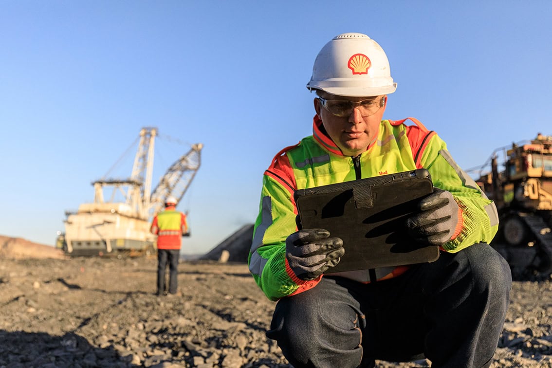 Transforming mining through digital 2 "People need to trust what you’re telling them. The information needs to be presented in an understandable and reliable way on all their devices and at the exact moment they need it." Image: Shell