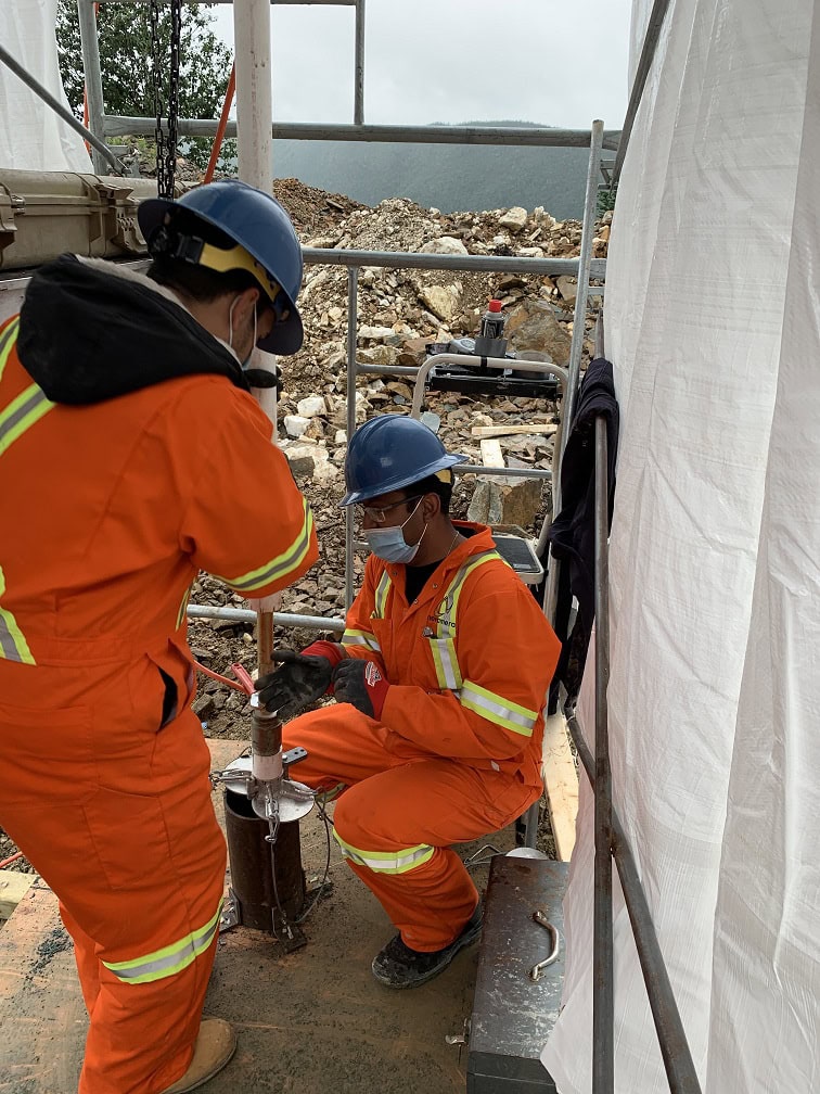 Sustainable mining by drilling 5 “By the end of 2022, we would like to have our first-generation commercialised product ready to go.” Photo: Novamera