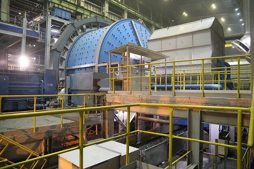SAG mills are large power consumers within mineral processing plants. Photo: Axora