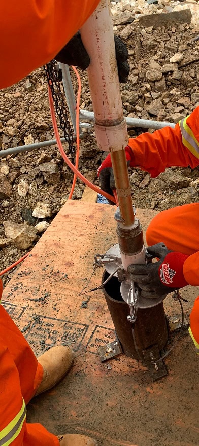 Sustainable mining by drilling 6 Novamera will provide its near-borehole imaging tool (NBIT) as a service along with data processing and interpretation. Photo: Novamera