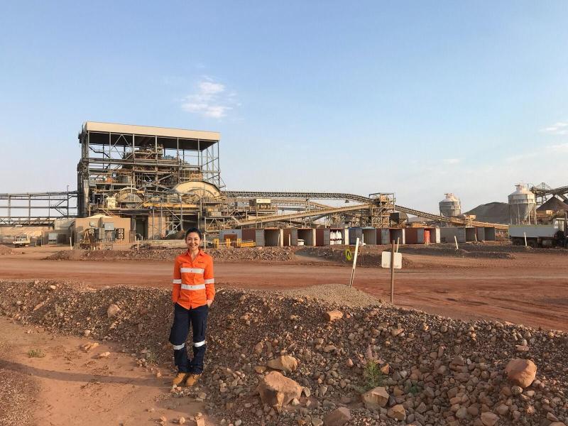 The importance of managing change in mining 3 Wirya pictured at Newcrest's Telfer mine in Australia. Image: Friska Wirya