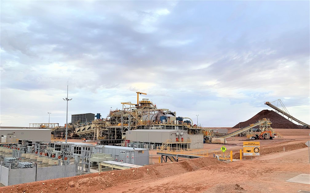Creating scalable, adaptable, future-fit mines 4 Modularity can be applied to any step in the value chain; loaders and trucks are already modular, as are processing plants at the section or equipment level. This photo shows the plant at OZ Minerals' Carrapateena site. Image: OZ Minerals
