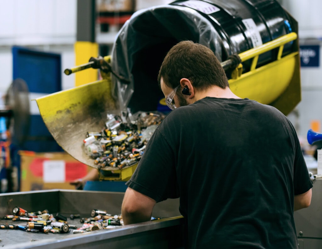 Closing the loop on battery metals 2 Cirba Solutions Sorting