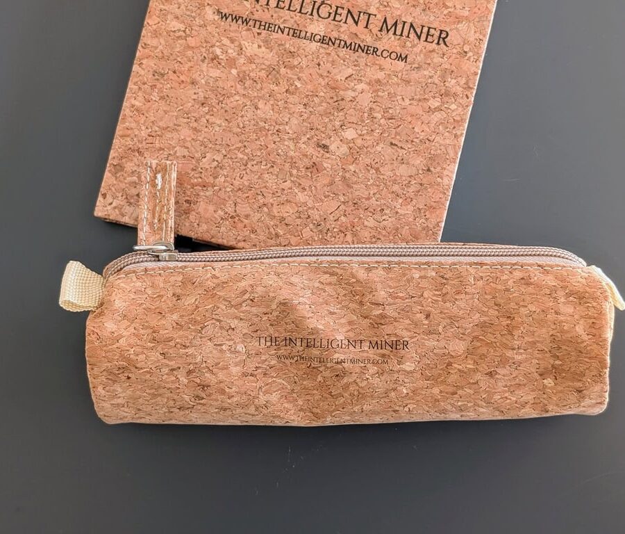 Cork pencil case