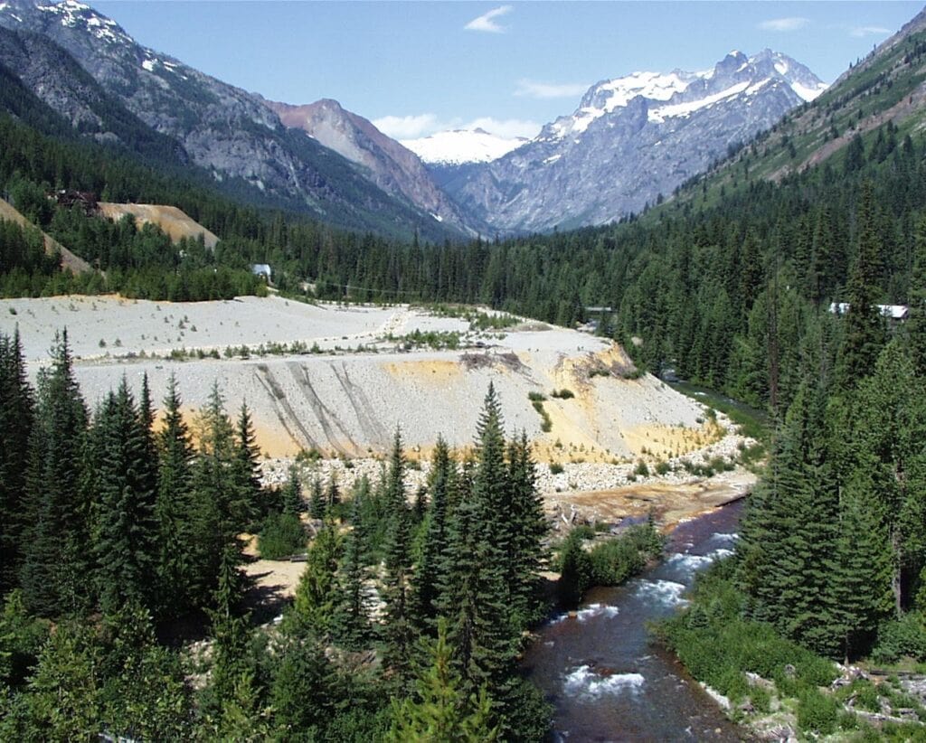 Holden Mine before Rio Tinto's reclamation project began. Image: Stantec